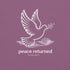 Peace Returned Christian Bible Verse T-Shirt